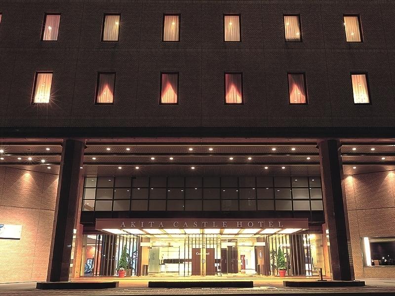 Akita Castle Hotel Exterior foto
